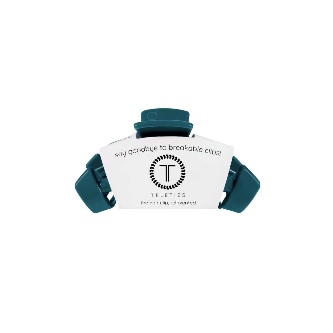 Teleties - Classic Teal With It Tiny Claw Clip