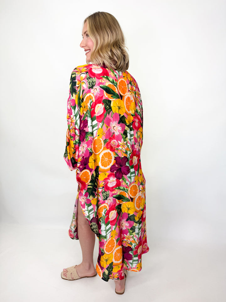 Winton & Waits - Juicy Fruit Long Kimono
