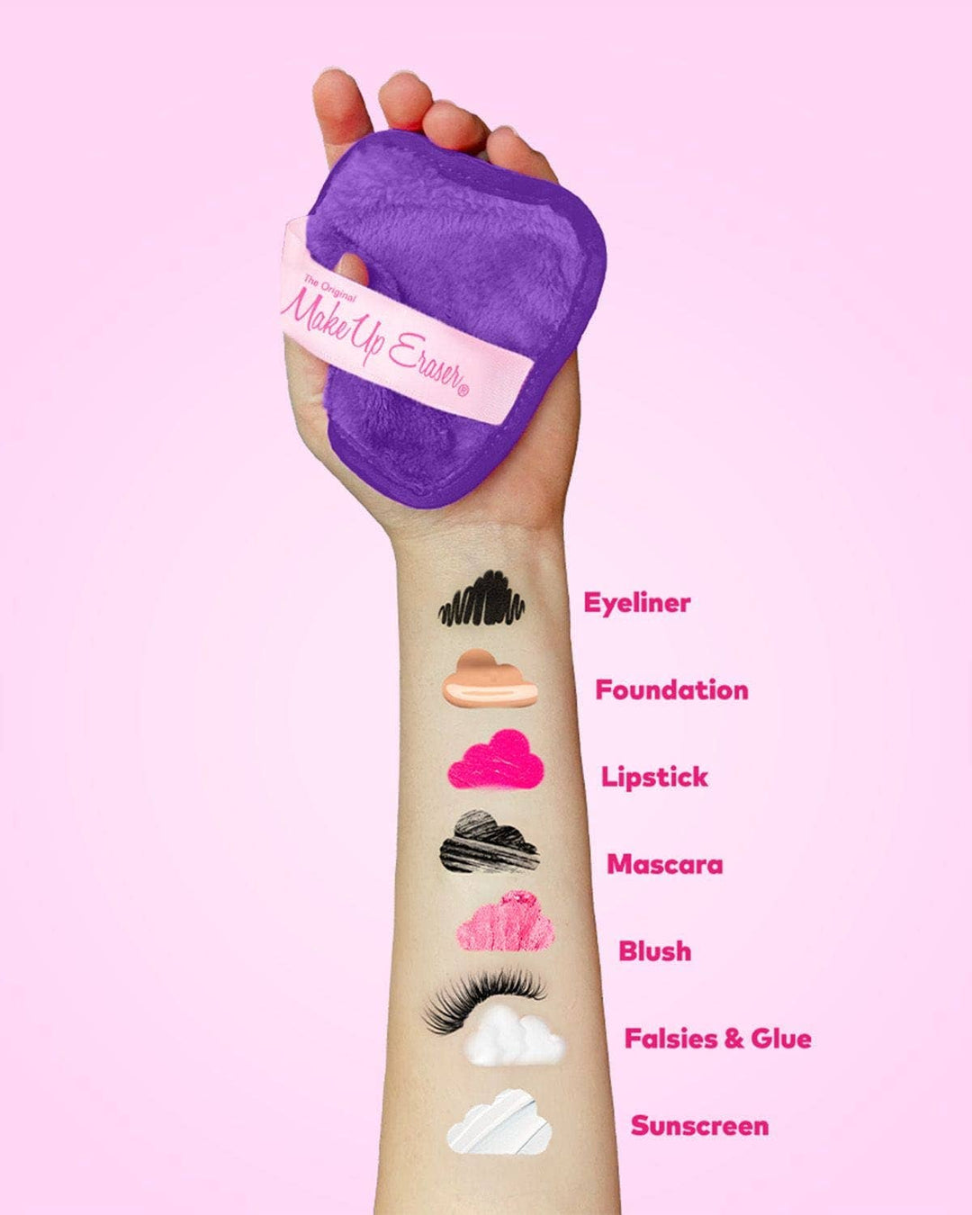 Makeup Eraser - Purple 7-Day Set