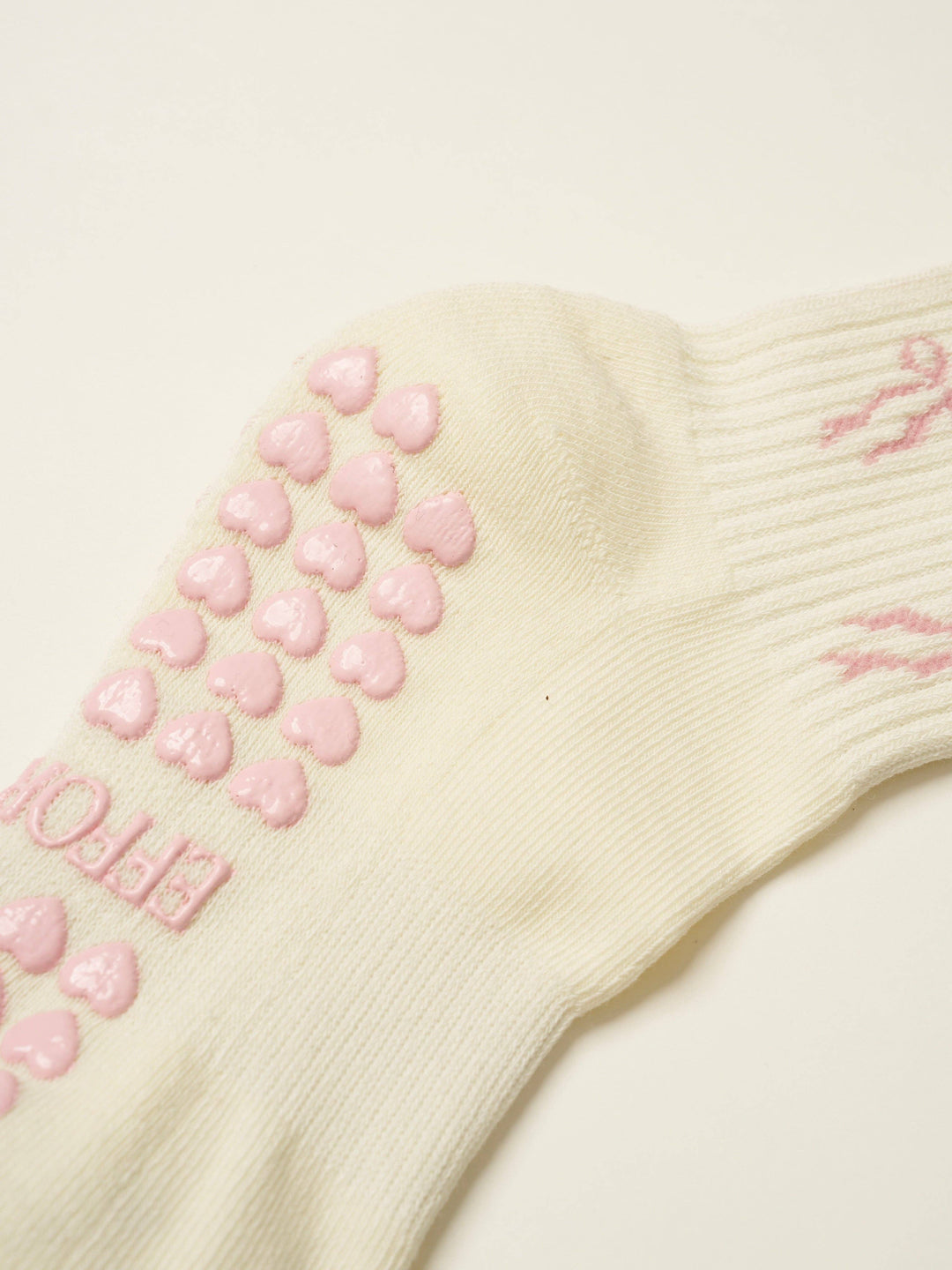 Grip Socks - Bows & Ruffles - Pink