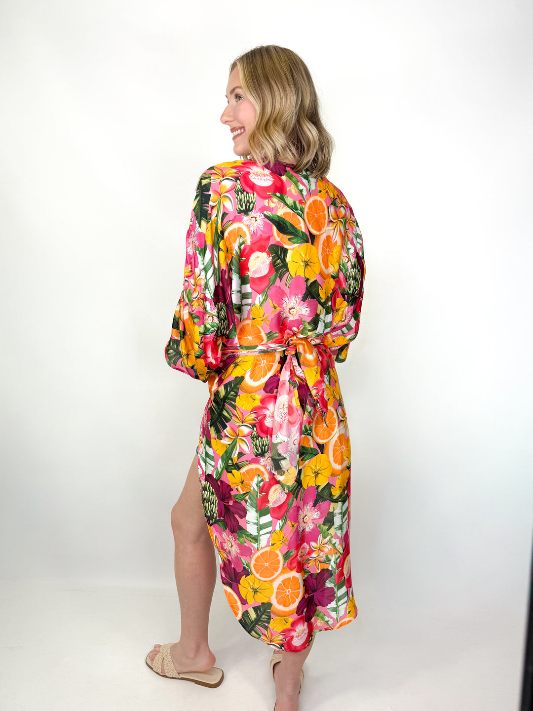 Winton & Waits - Juicy Fruit Long Kimono