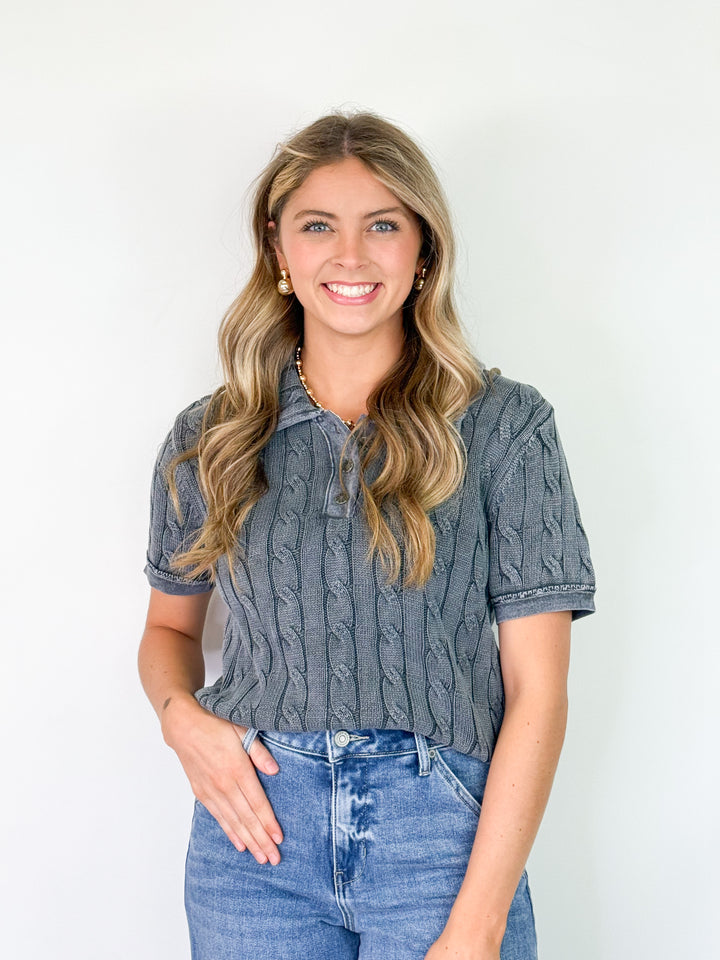 Blaire - Cable Knit Sweater