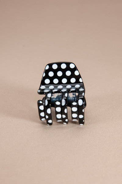 Mary - Mini Polka Dot Claw Clip
