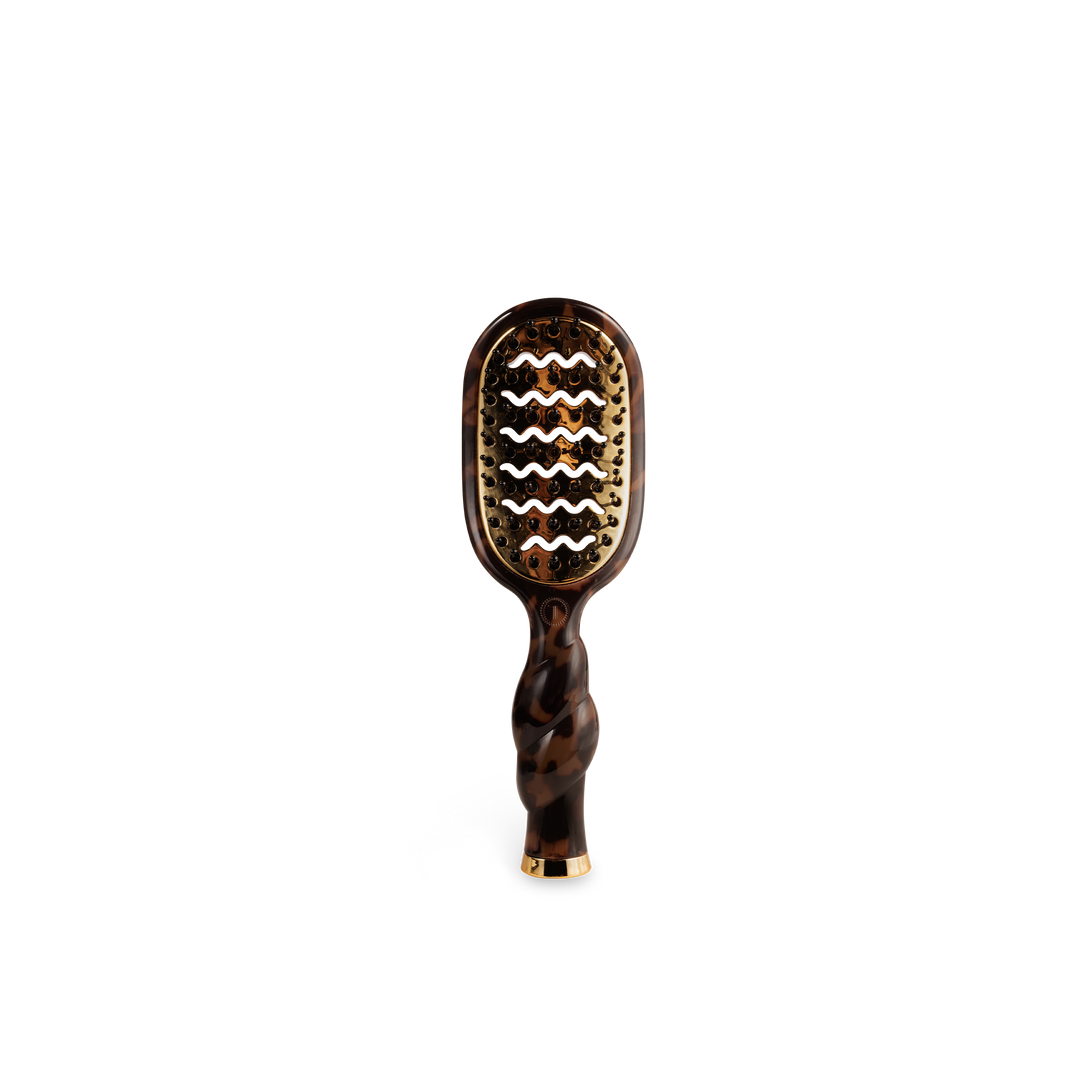 Teleties - Mini Vented Brush | Tortoise