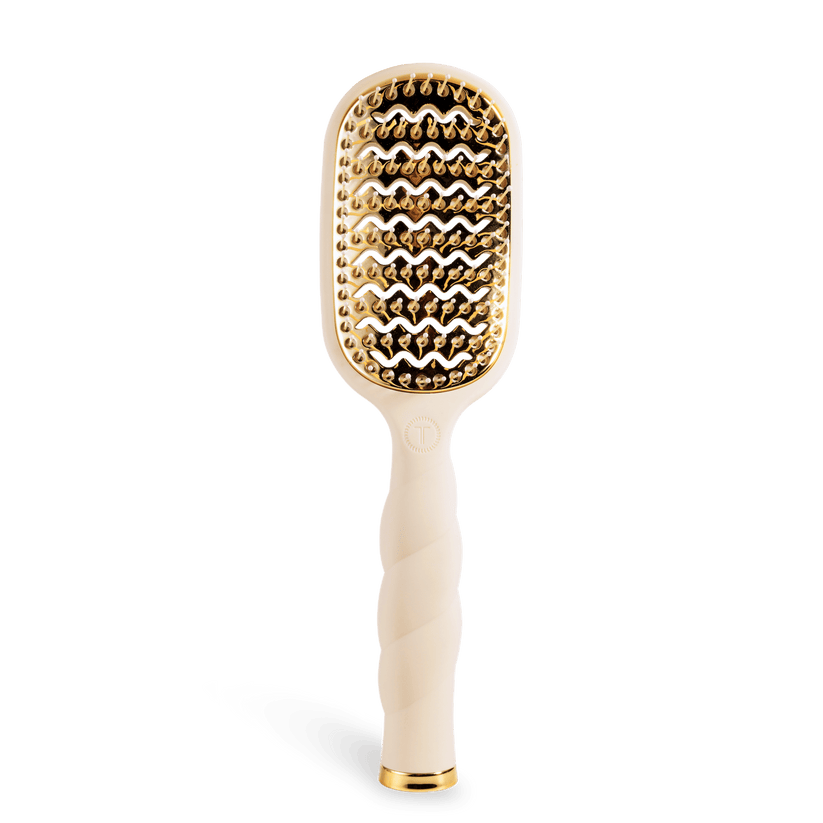 Teleties - Vented Hair Brush (Tan)