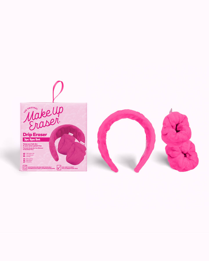 Makeup Eraser - Drip Eraser Spa Gift Set | Pink