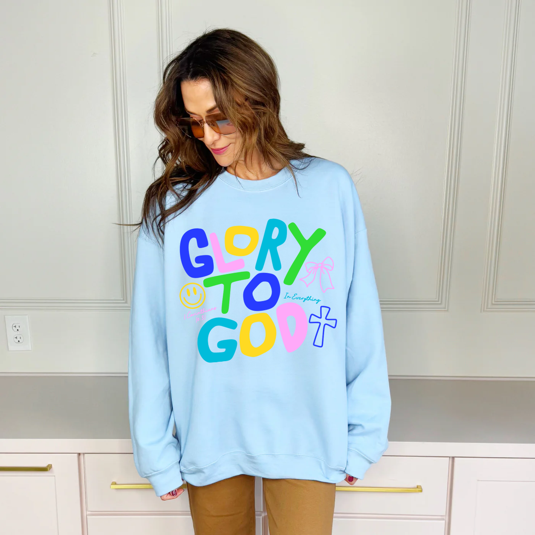 Poppy & Pine - Glory To God Sweatshirt