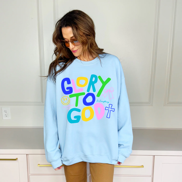 Poppy & Pine - Glory To God Sweatshirt