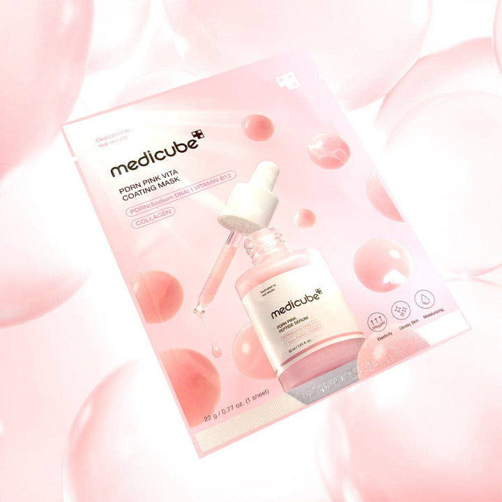 MEDICUBE - PDRN Pink Vita Coating Mask