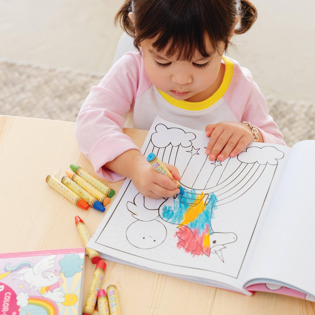 OOLY - Color-in' Book - Enchanting Unicorns