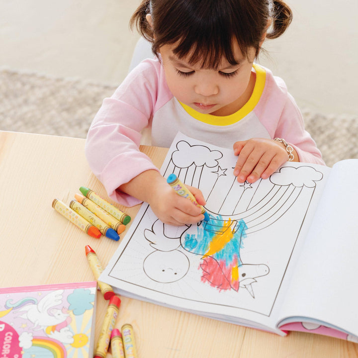 OOLY - Color-in' Book - Enchanting Unicorns