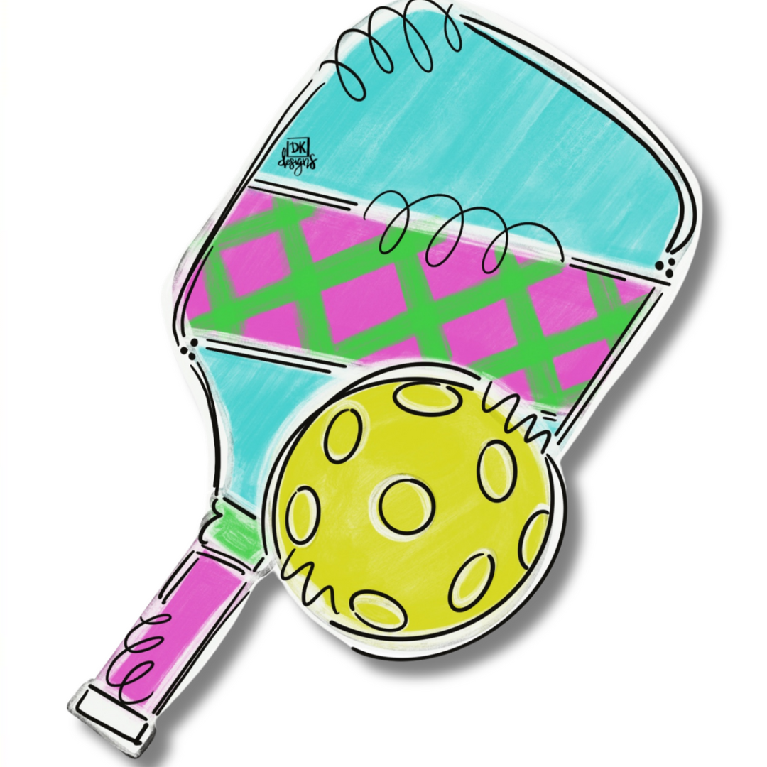 Door Hanger Attachment - Pickle Ball
