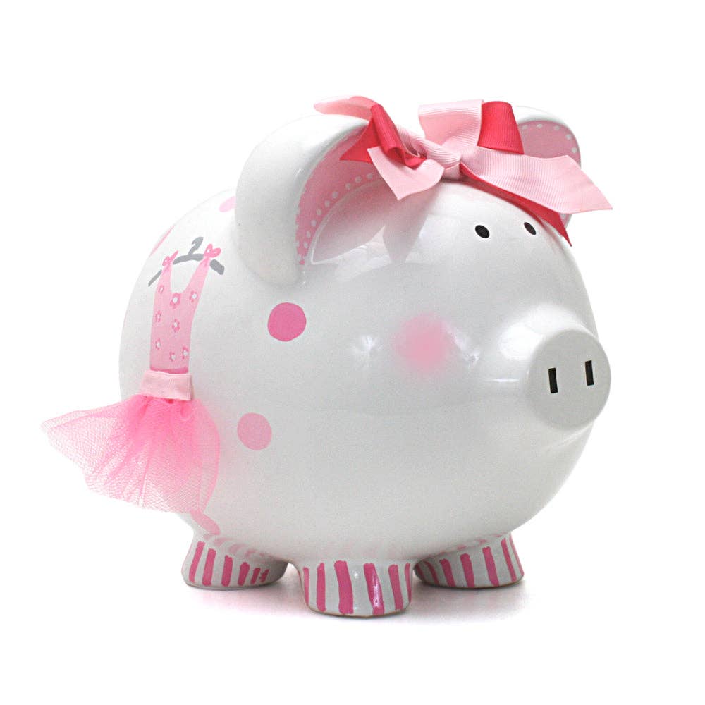 Large Piggy Bank - Ava's Tutu