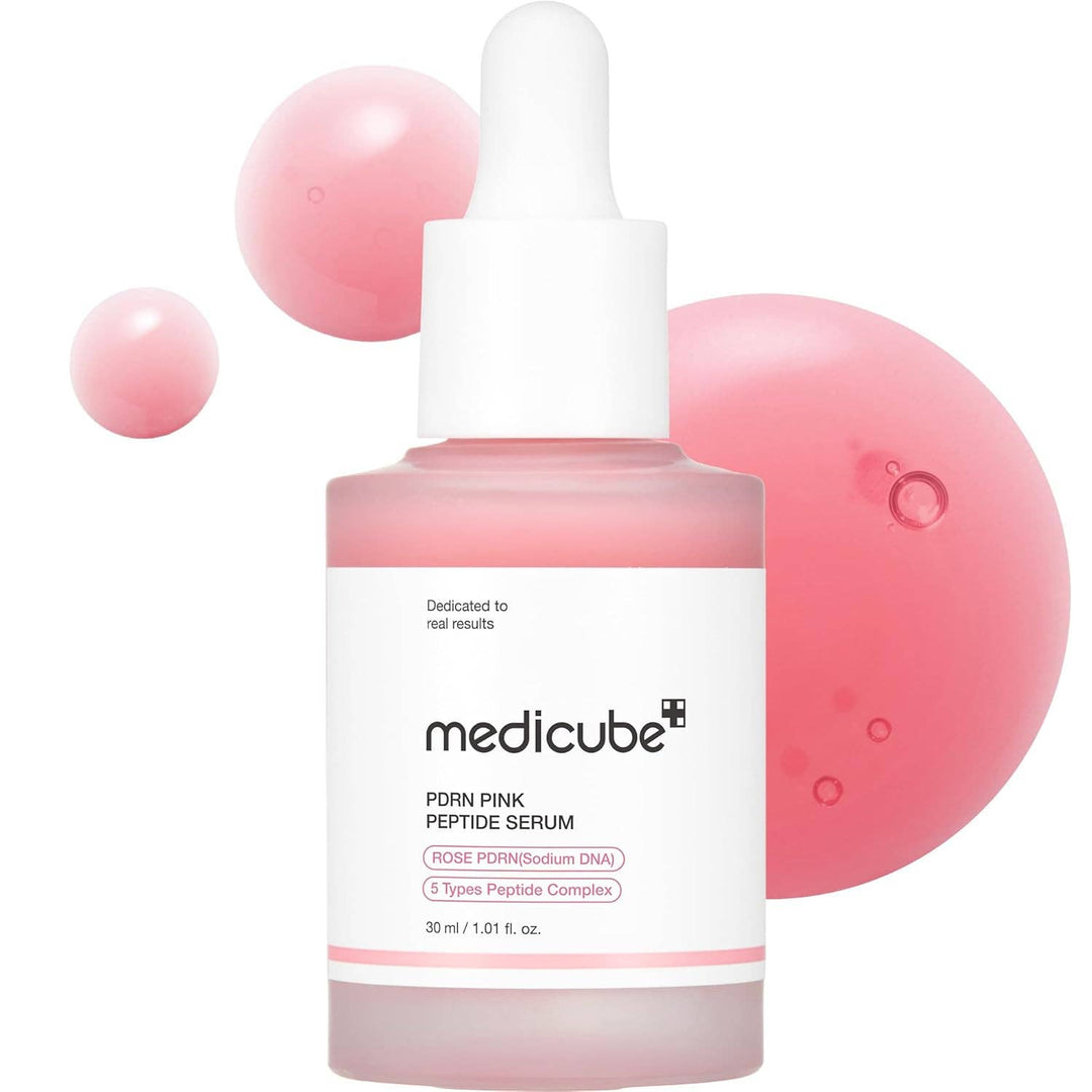 Medicube - Salmon Dna Pdrn Pink Peptide Serum 1.01 Fl.oz.