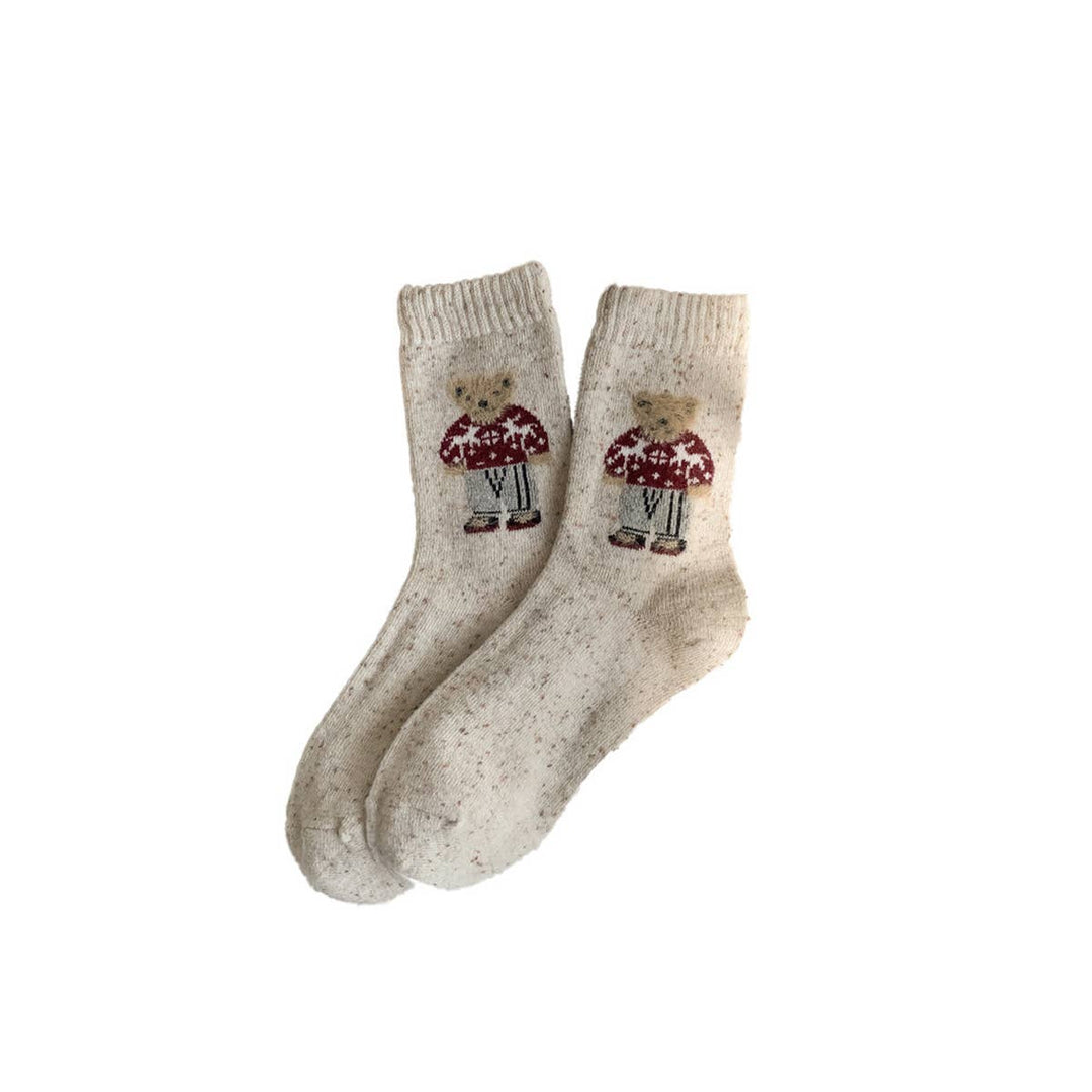 Crew Bear Socks Bear