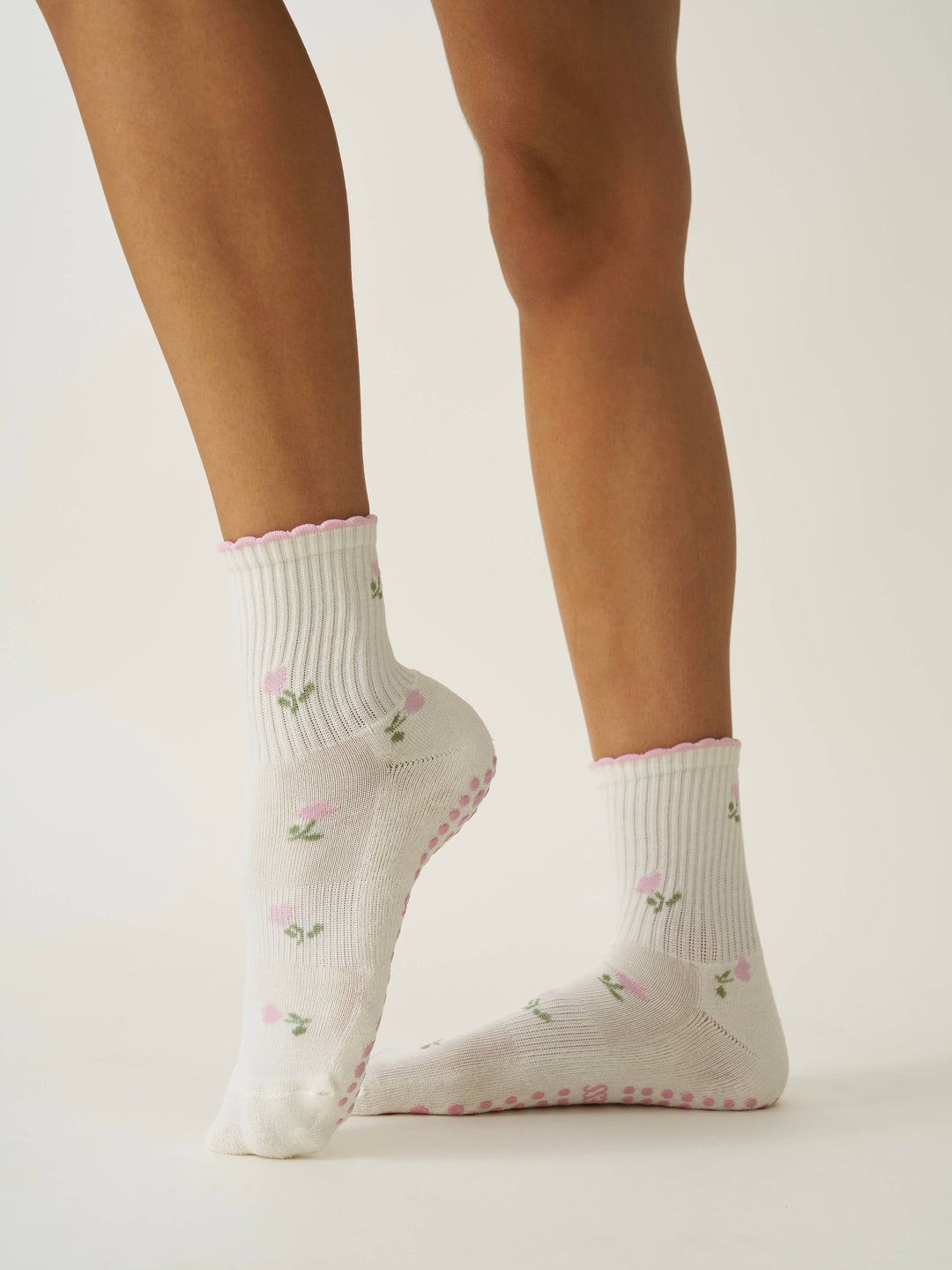 Grip Socks - Tulip Petal