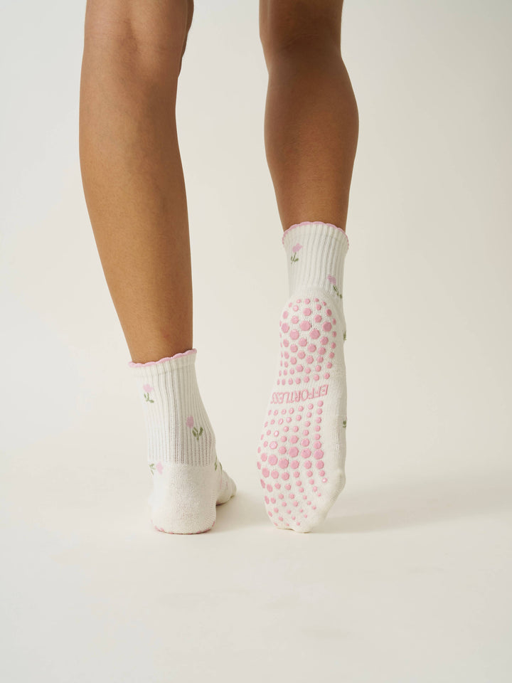 Grip Socks - Tulip Petal