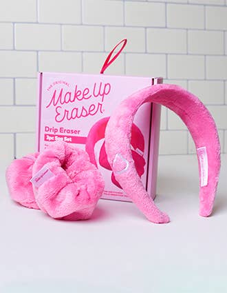 Makeup Eraser - Drip Eraser Spa Gift Set | Pink