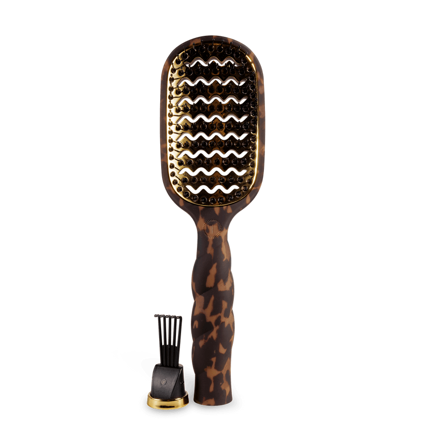 Teleties - Vented Hair Brush (Tortoise)