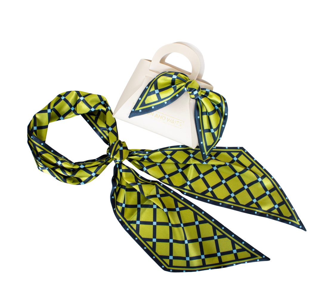 Winton & Waits - Lattice Grid Accessory Scarf
