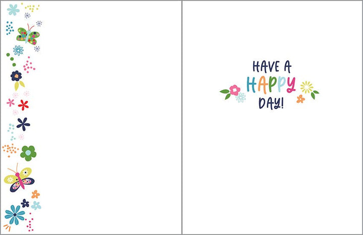 Birthday Greeting Card - Sweet Flowers Birthday