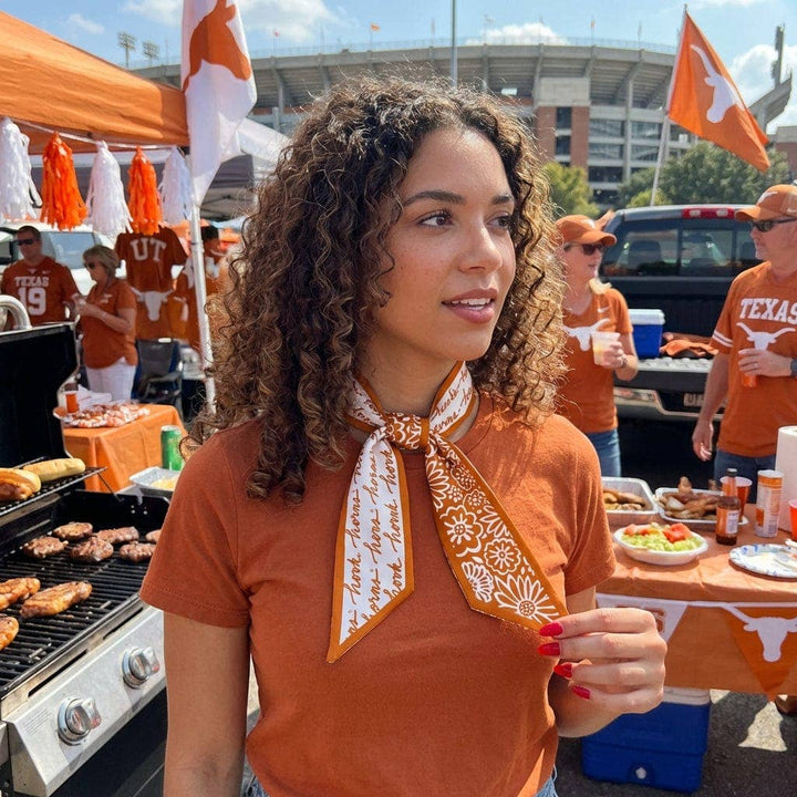 Twilly Scarf – Texas Longhorns
