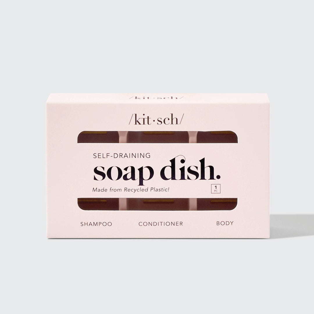 Kitsch - Self-draining Soap Dish - Terracotta
