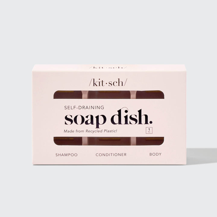 Kitsch - Self-draining Soap Dish - Terracotta