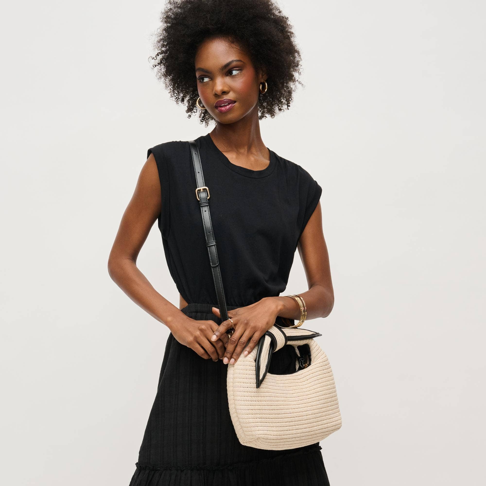 Paloma - Knot Straw Crossbody