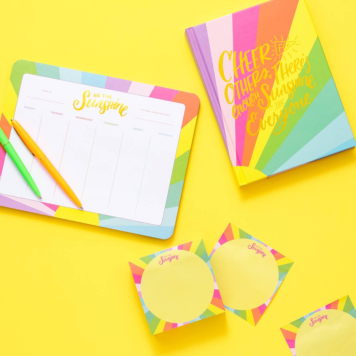 "Be the Sunshine" Sticky Notes Pad