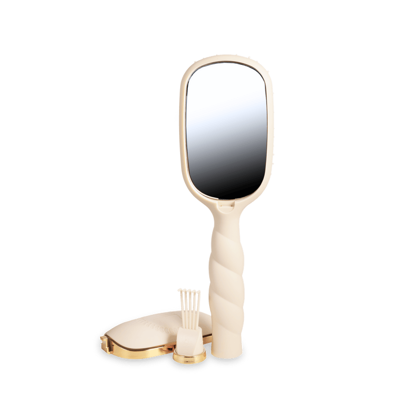 Teleties - Boar Bristle Hair Brush (Tan)