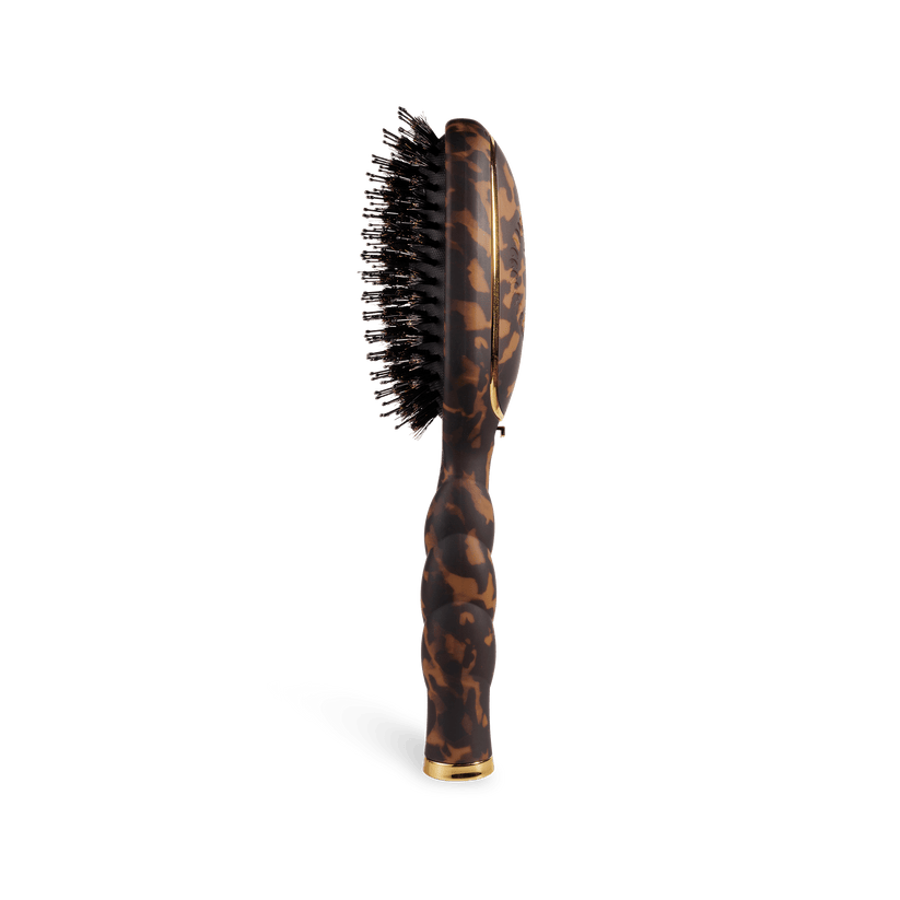 Teleties - Boar Bristle Hair Brush (Tortoise)