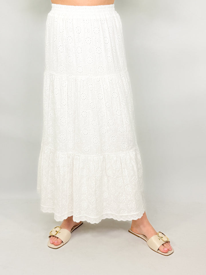 Barb - Simply Southern Eyelet Skirt