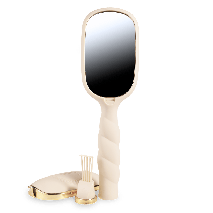 Teleties - Detangler Hair Brush for Medium Hair (Tan)