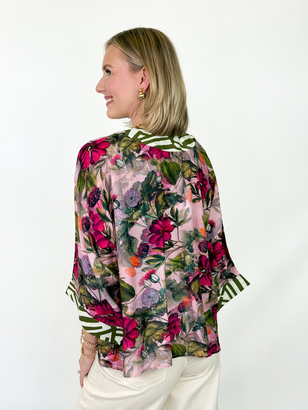 Winton & Waits - KensGeo Short Kimono