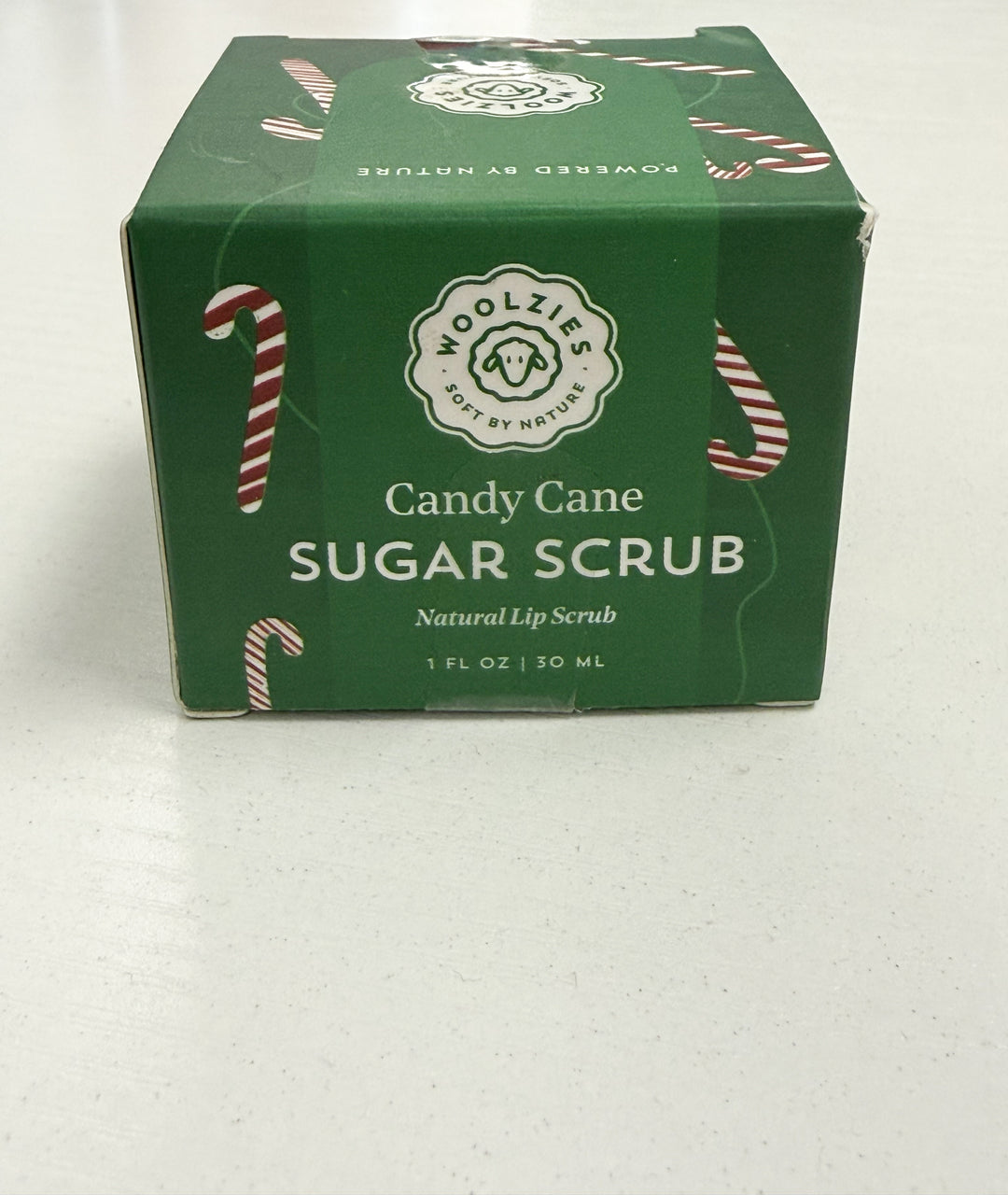 Candy Cane Sugar Lip Scrub | Shea & Cocoa Butter | 1 oz