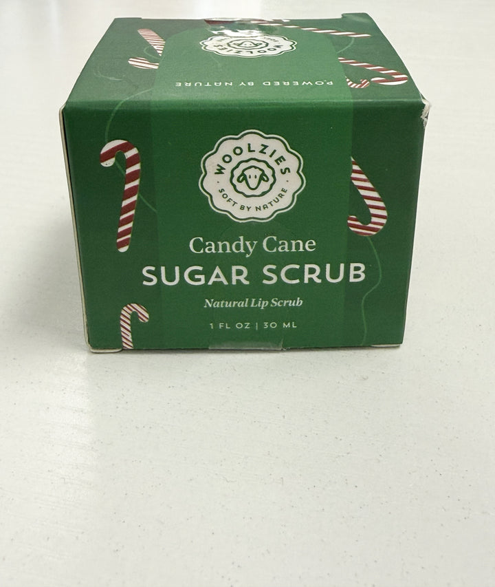 Candy Cane Sugar Lip Scrub | Shea & Cocoa Butter | 1 oz