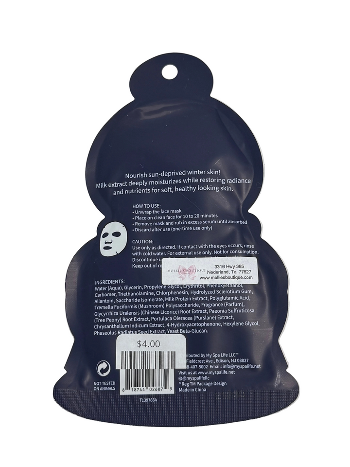 Christmas Holiday Sheet Mask - NOURISH