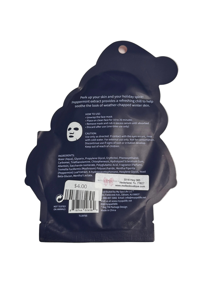 Christmas Holiday Sheet Mask - CHILL