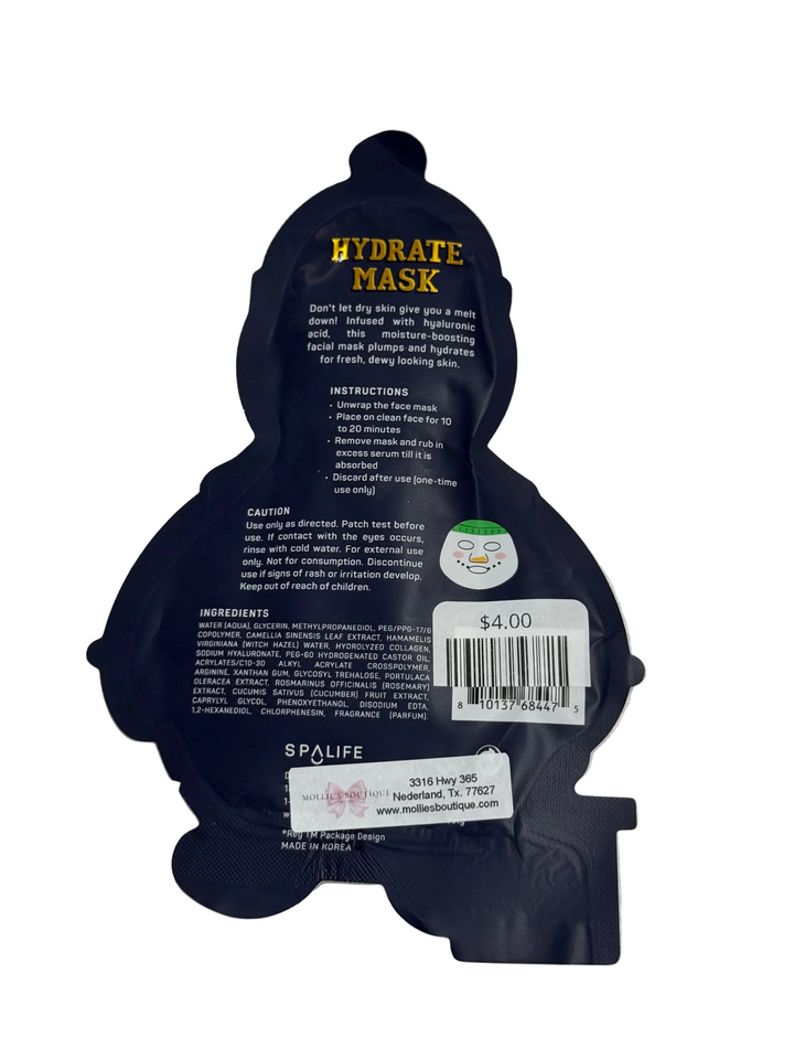 Christmas Face Mask- HYDRATE