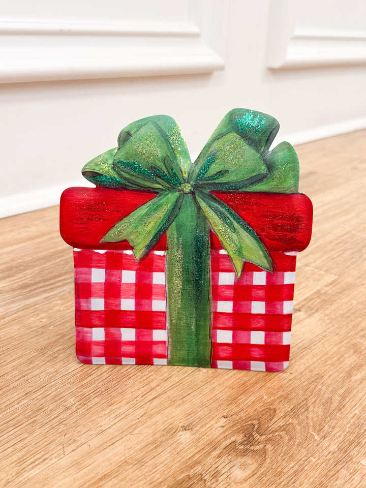 Round Top Collection - Gallery Red Gingham Gift (Small)