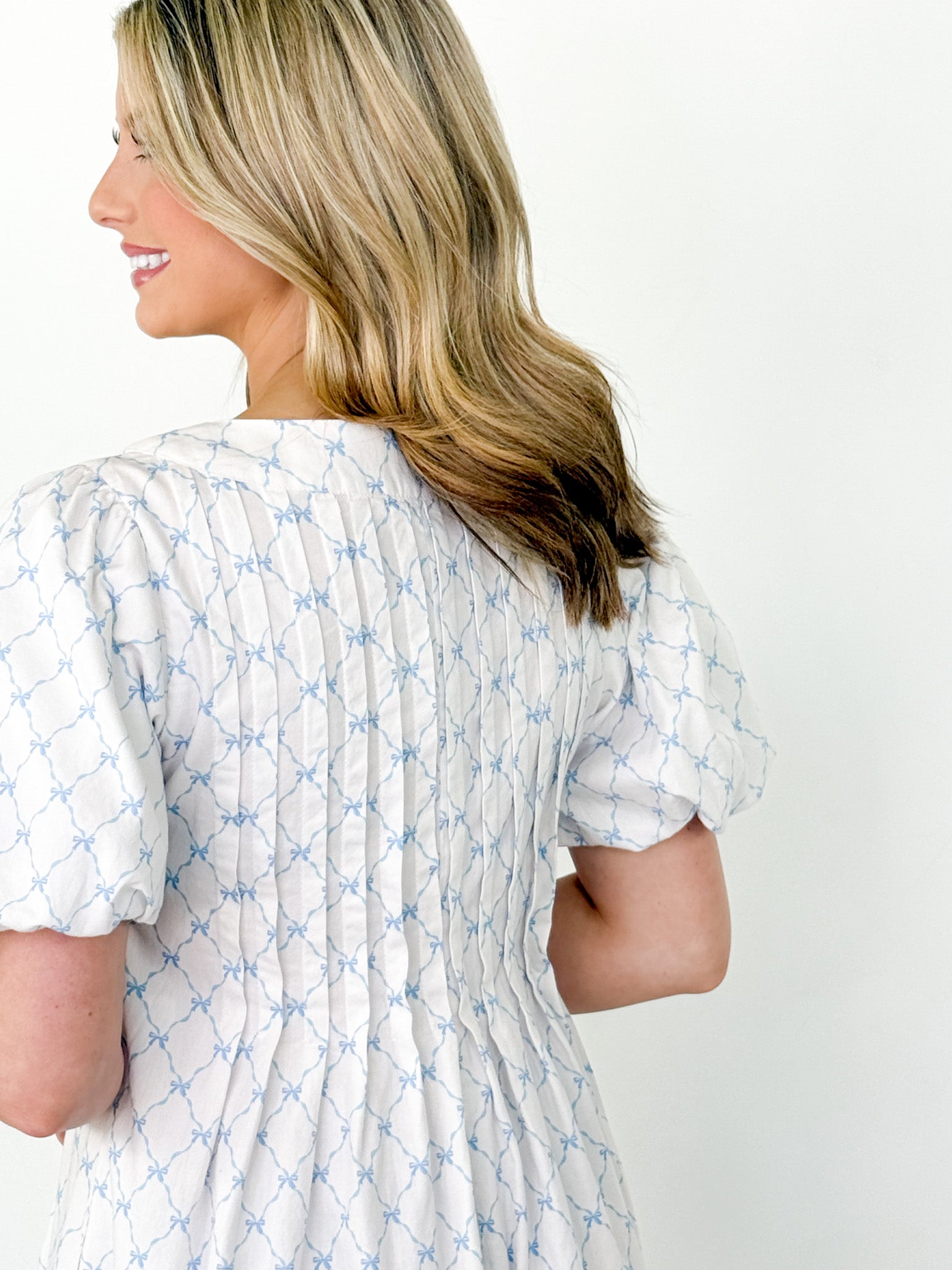Trixie - Bubble Sleeve Romper