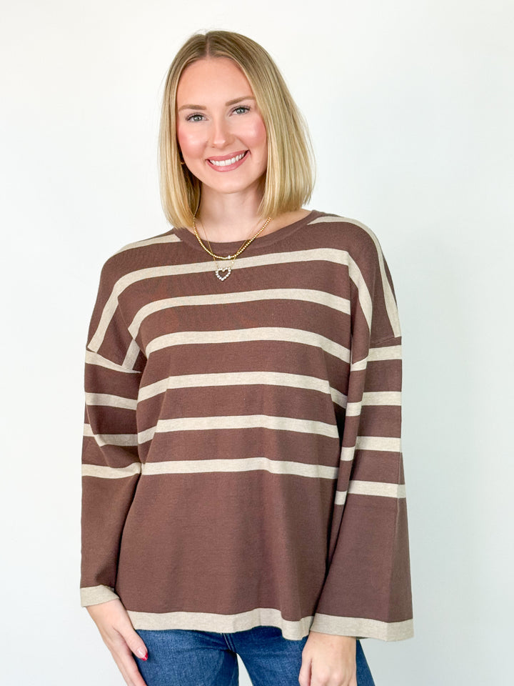 Harper - Knit Striped Sweater