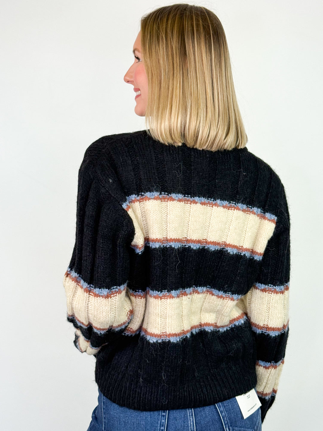 Wendi - Wide Striped Sweater