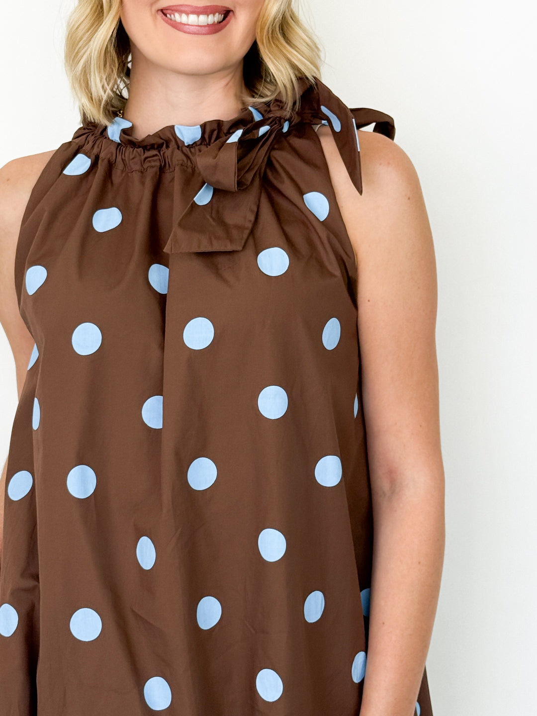 Addy - Polka Dot Midi Dress