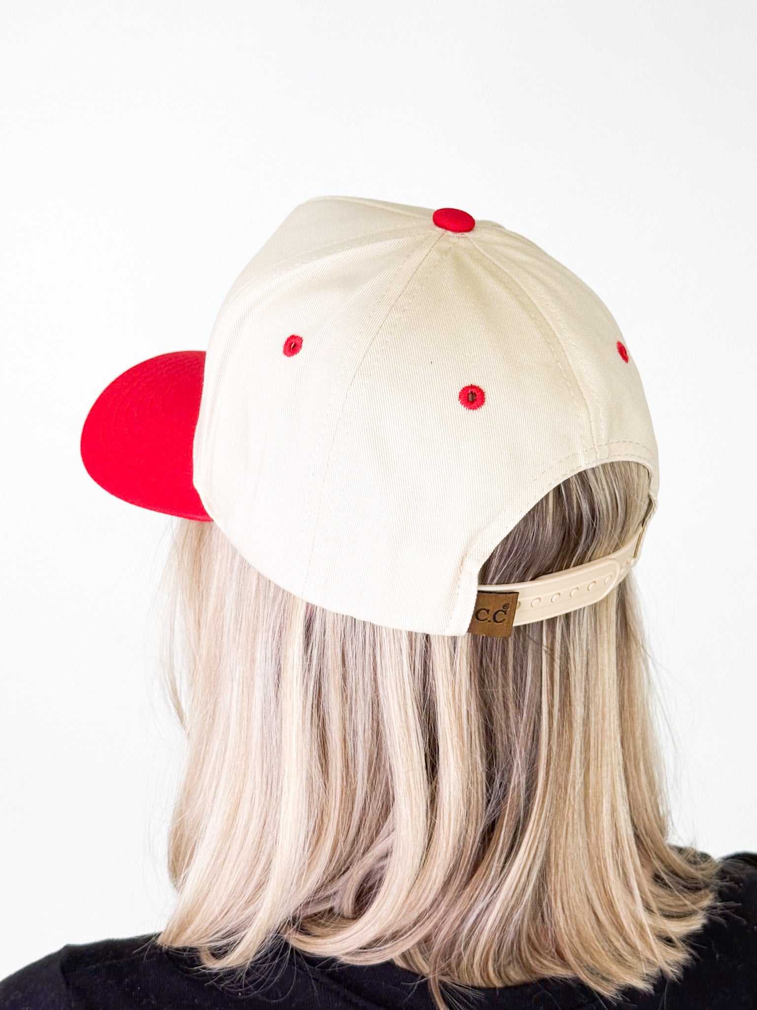 Upside Down Texas Trucker Hat - (Red)