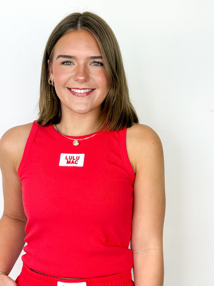 LULU MAC - Tank Top (Red)