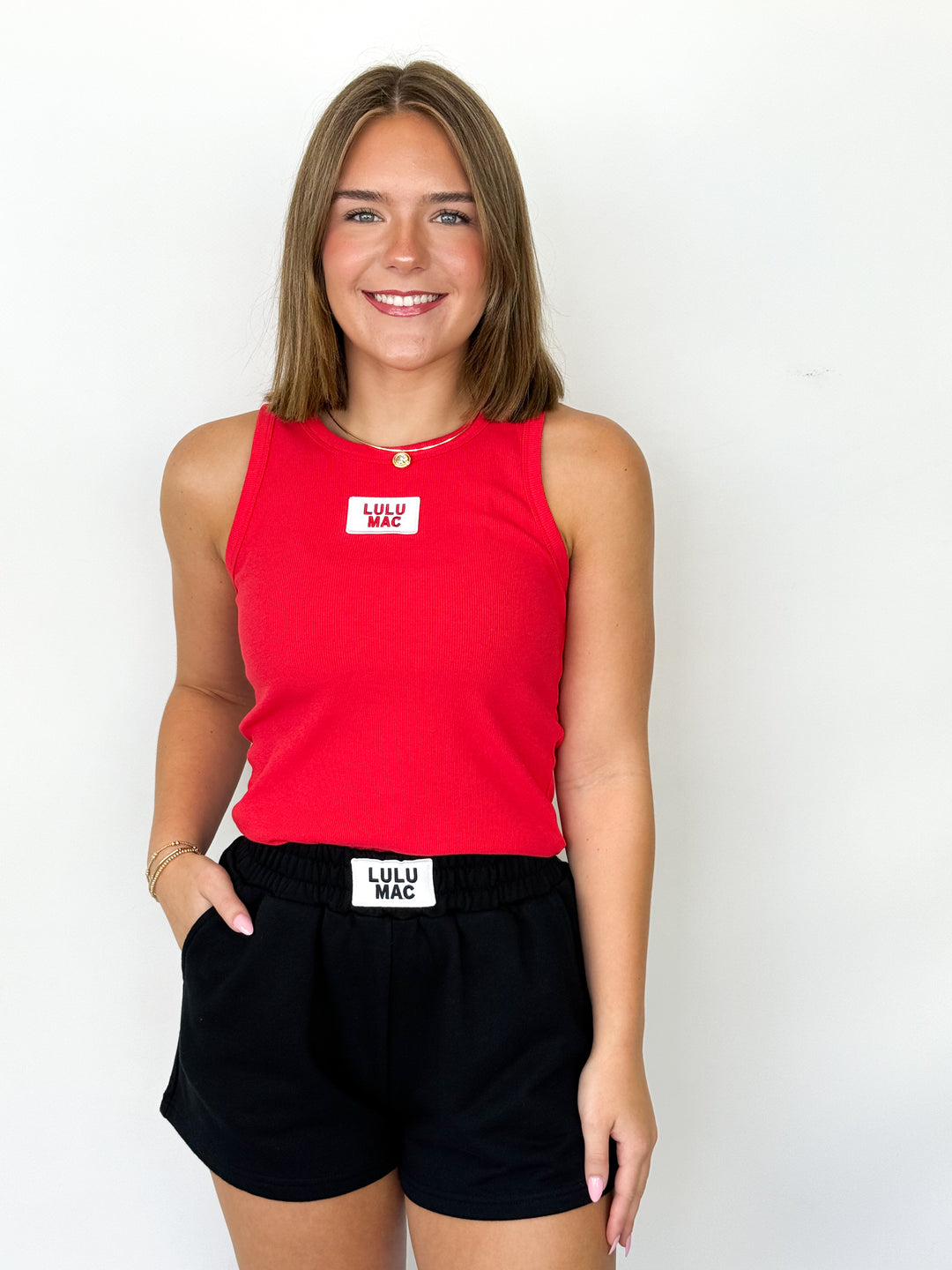 LULU MAC - Terry Cloth Shorts (Black)