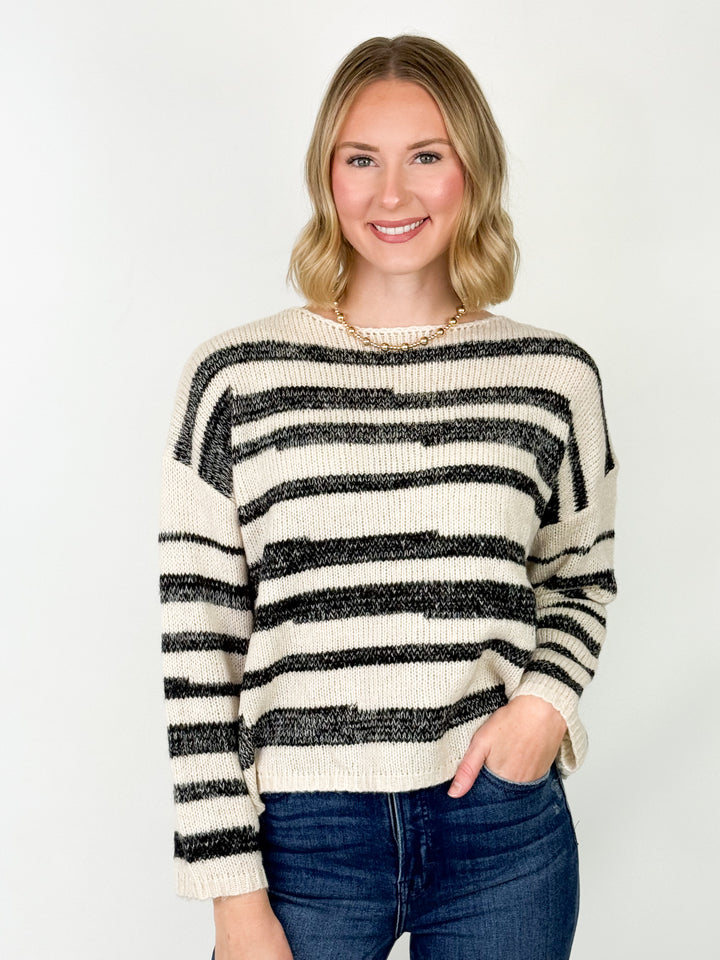 Karrie - Striped Sweater