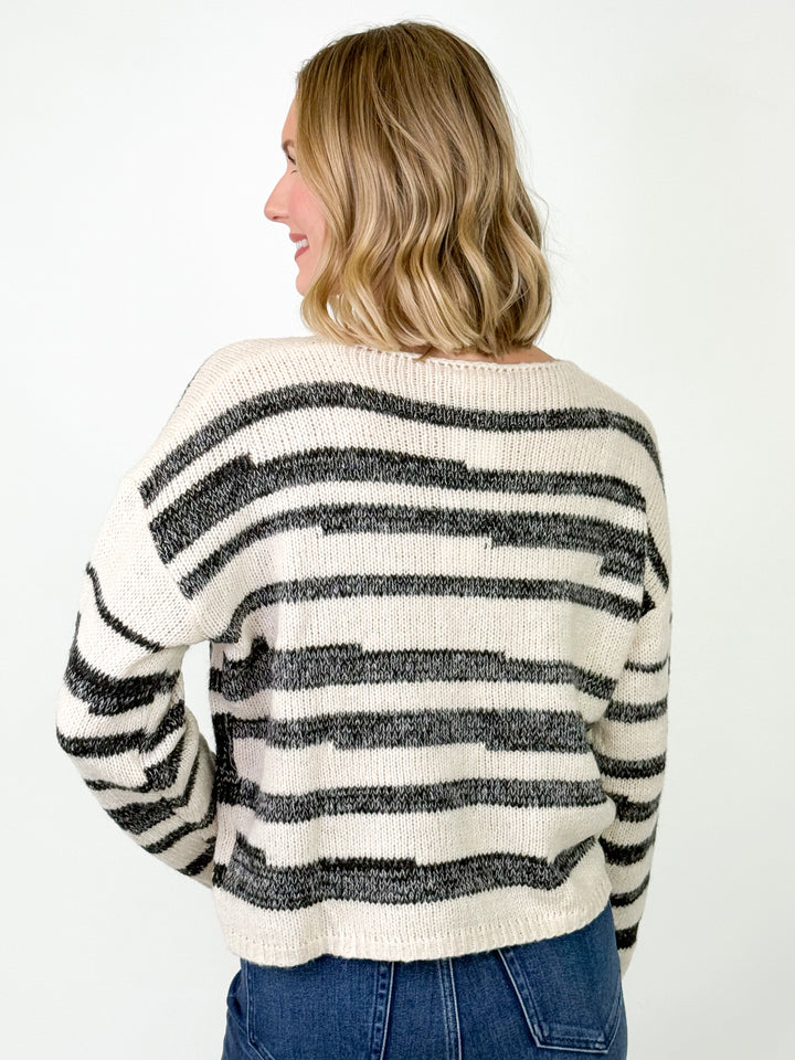 Karrie - Striped Sweater